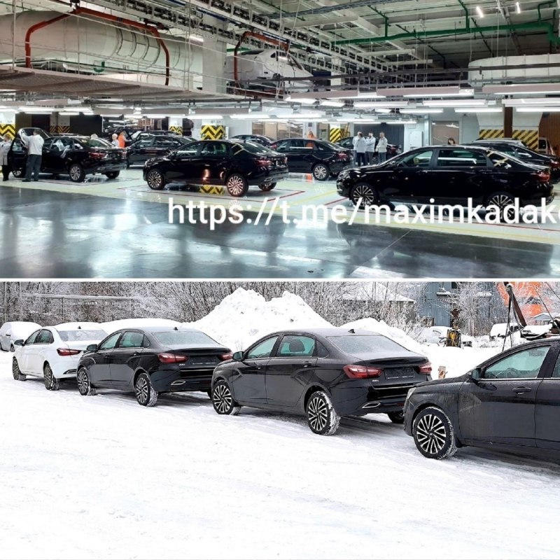 Рост спроса на бизнес-седаны LADA Aura: продажи автомобилей АВТОВАЗа