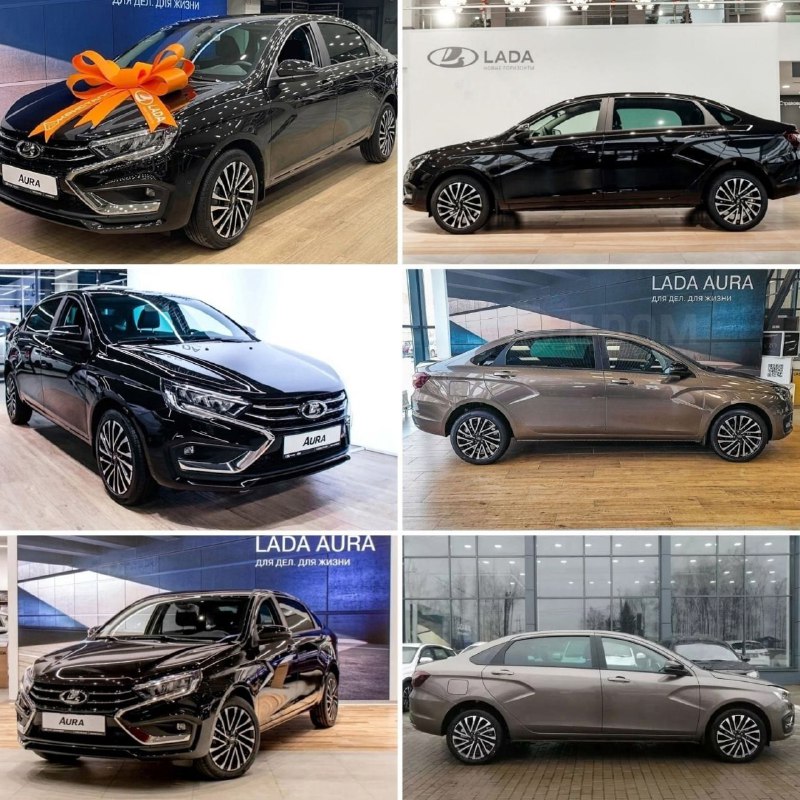Рост спроса на бизнес-седаны LADA Aura: продажи автомобилей АВТОВАЗа