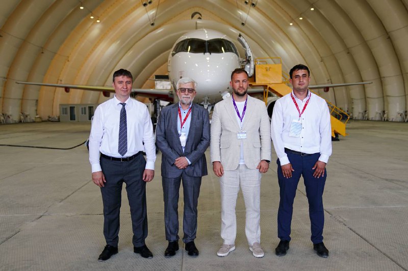 Открытие линии техобслуживания SSJ-100 в Махачкале