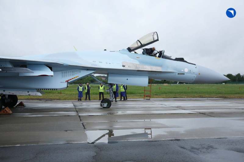 Передача новых самолетов Су-35С Минобороны России Передача новых самолетов Су-35С Минобороны России
