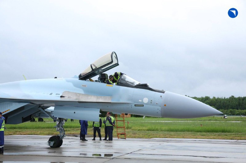 Передача новых самолетов Су-35С Минобороны России Передача новых самолетов Су-35С Минобороны России