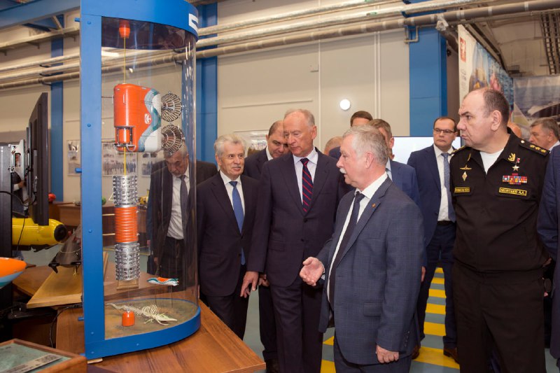 Нikolay Patrushev Visits Marine Robotics Center at OKB Rubin Нikolay Patrushev Visits Marine Robotics Center at OKB Rubin