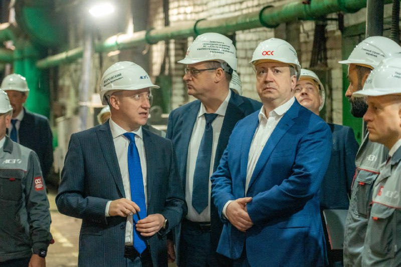 Посещение генерального директора ОСК Амурского судостроительного завода