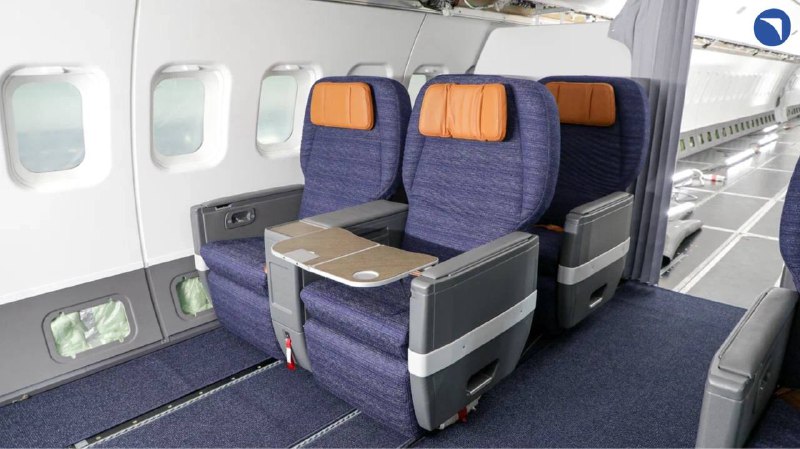 Установка отечественных интерьеров на самолет МС-21
