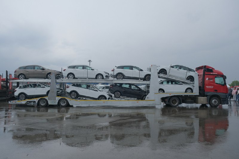 Запуск нового полуприцепа-автовоза на заводе Смартэко Запуск нового полуприцепа-автовоза на заводе Смартэко
