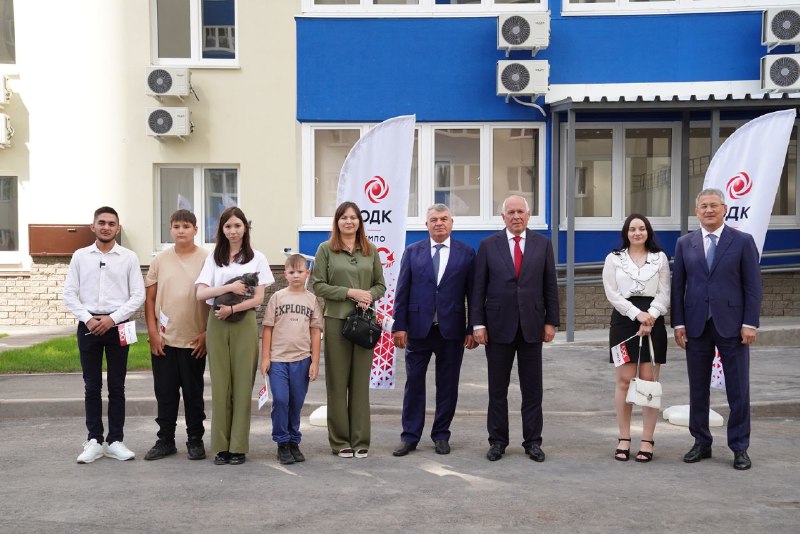 Открытие первого арендного дома для молодых специалистов в Уфе