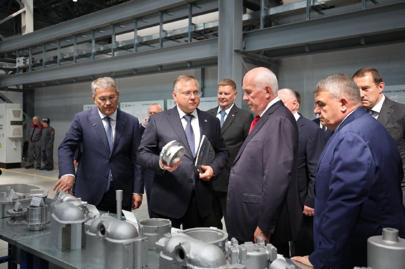 Открытие нового Центра алюминиевого литья в Уфе