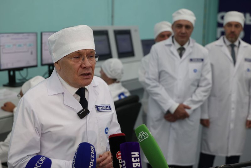 Запуск второй очереди Опытно-демонстрационного центра по переработке ядерного топлива в Железногорске