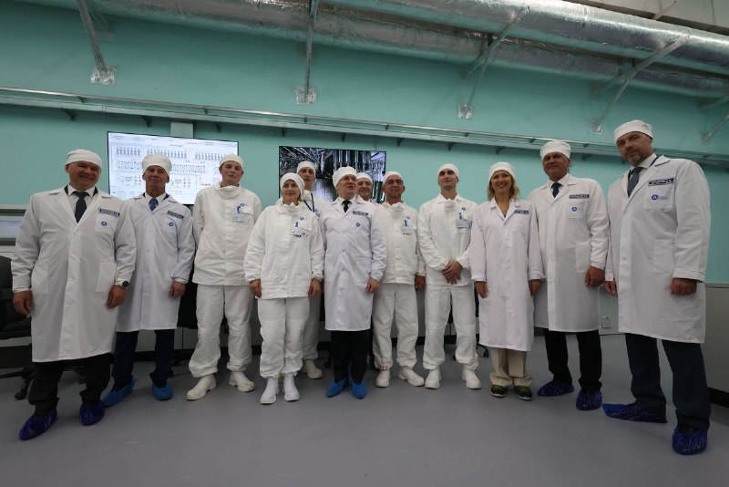 Запуск второй очереди Опытно-демонстрационного центра по переработке ядерного топлива в Железногорске