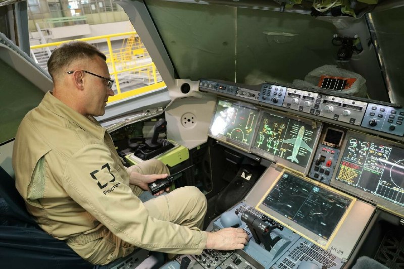 Испытания модернизированного самолета МС-21 на Иркутском авиазаводе