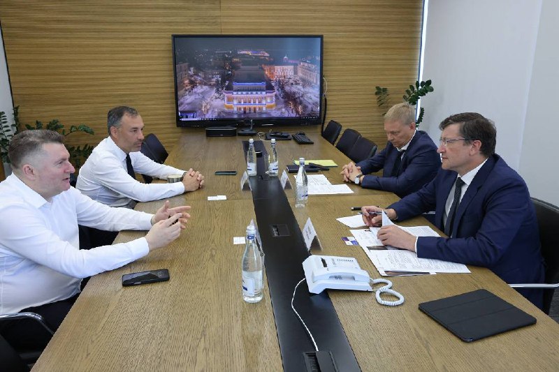 Обсуждение сотрудничества между Трансмашхолдингом и Нижегородской областью