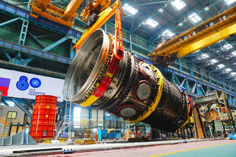 Поставка ключевых элементов для реактора БРЕСТ-ОД-300