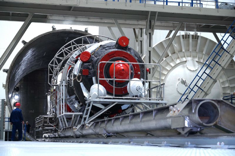 Вакуумные испытания «Прогресса МС-32»