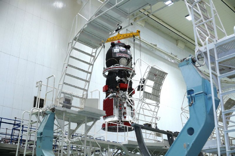 Вакуумные испытания «Прогресса МС-32»