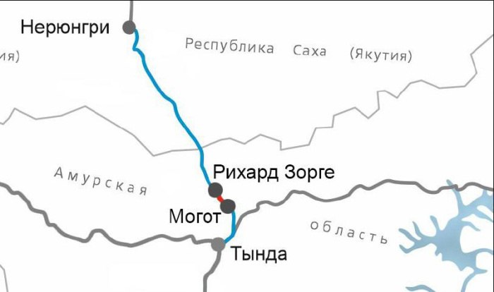 Открыто движение по новому участку на Байкало-Амурской магистрали