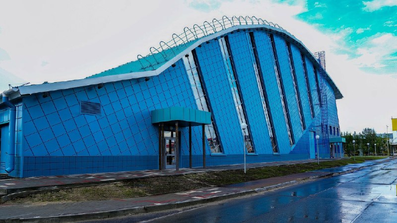 Открытие ледового дворца 'Губкинский Арена' в Ямальском регионе