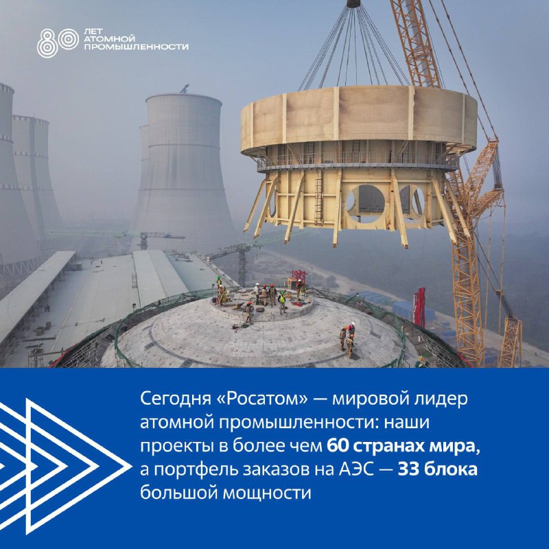 80-летие российской атомной промышленности