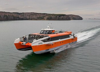 Возвращение скоростного катамарана на Байкал