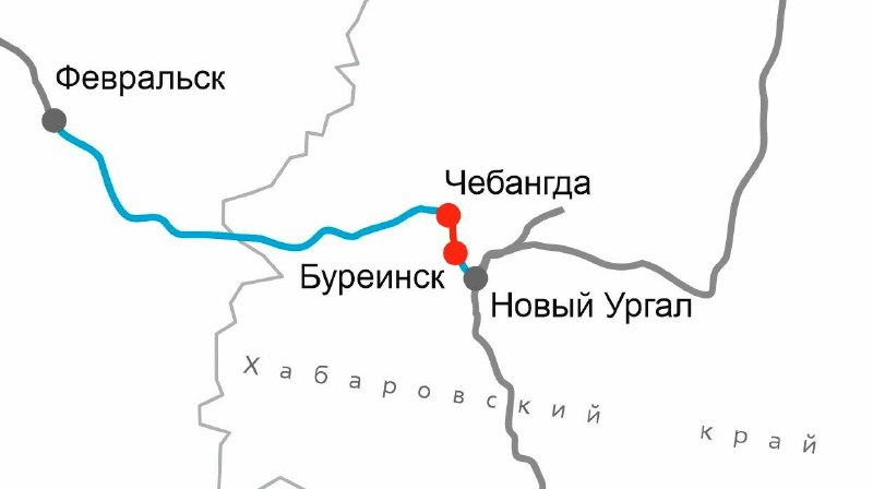 РЖД запустили новые пути на БАМе