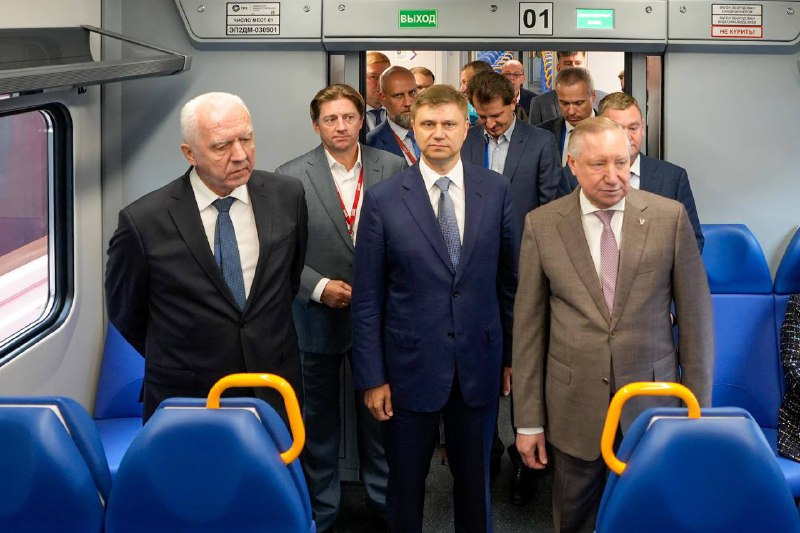 Посещение Международного железнодорожного салона в Санкт-Петербурге