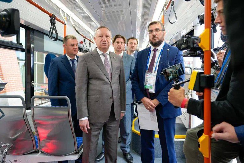 Посещение Международного железнодорожного салона в Санкт-Петербурге