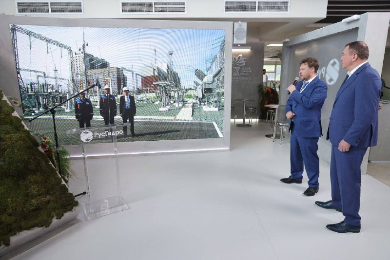 В Южно-Сахалинске открыта обновлённая подстанция 'Южная'