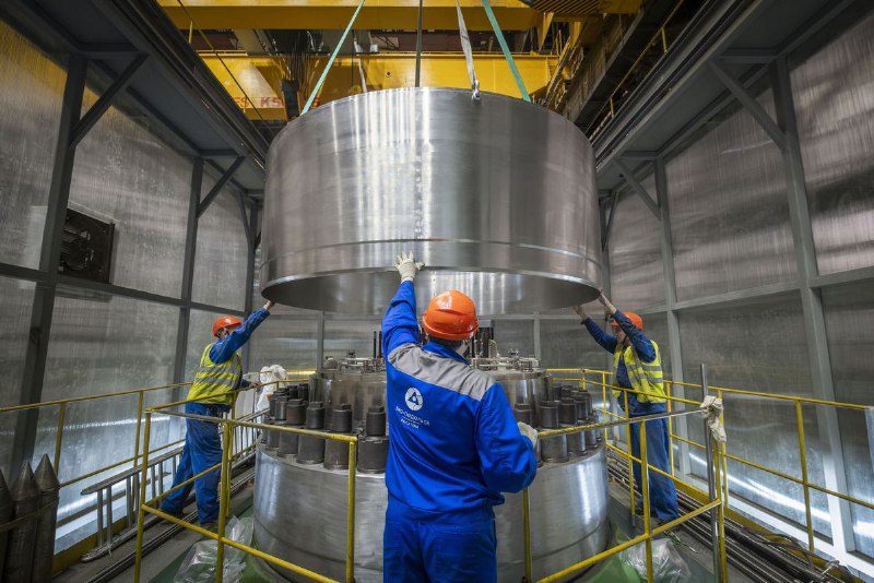 Изготовление второго реактора РИТМ-400 для ледокола «Россия»