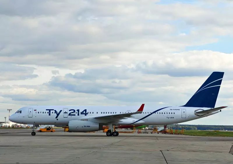 Покупка нового лайнера Ту-214 для Красных Крыльев
