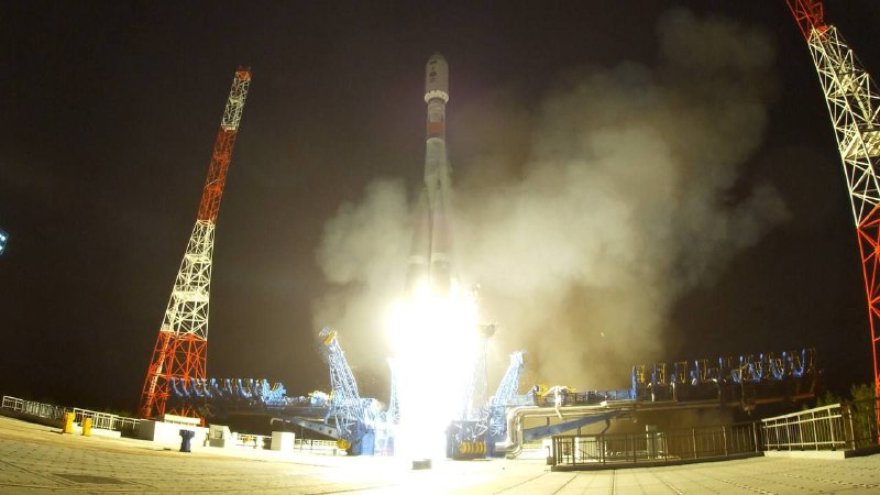 Успешный пуск ракеты с космодрома Плесецк