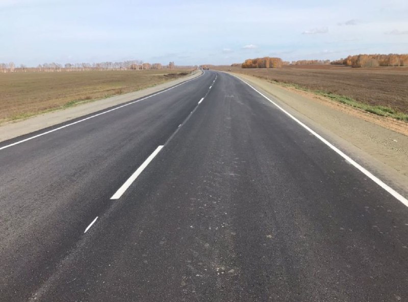 Ремонт трассы к границе Казахстана в Алтайском крае
