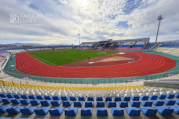 Открытие Центрального стадиона Бурятии в Улан-Удэ