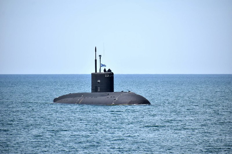 Торпедные стрельбы подводной лодки «Комсомольск-на-Амуре» в заливе Петра Великого