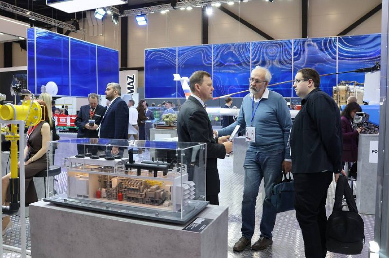 Презентация двигатель-генераторов ТМХ на газовом форуме в Петербурге