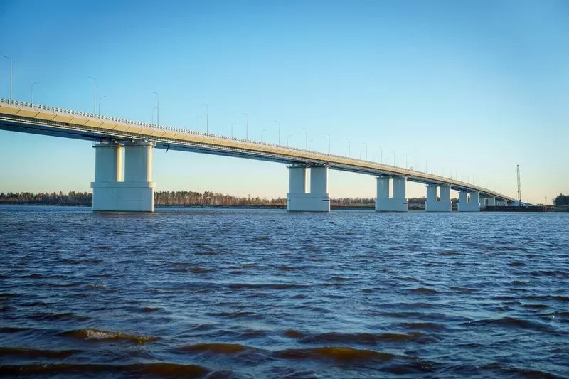 Открытие моста «Звезда Оби» в Сургуте
