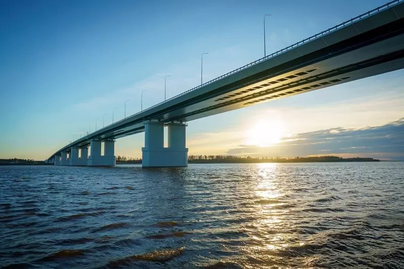 Открытие моста «Звезда Оби» в Сургуте