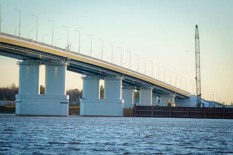 Открытие моста «Звезда Оби» в Сургуте