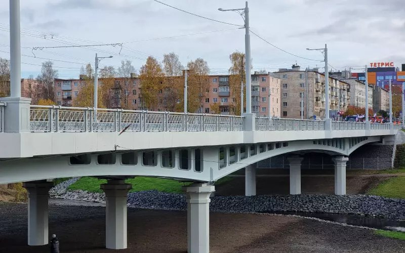 В Петрозаводске открыт новый Лобановский мост