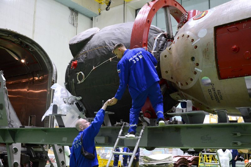 Прибытие «Союза МС-29» на Байконур