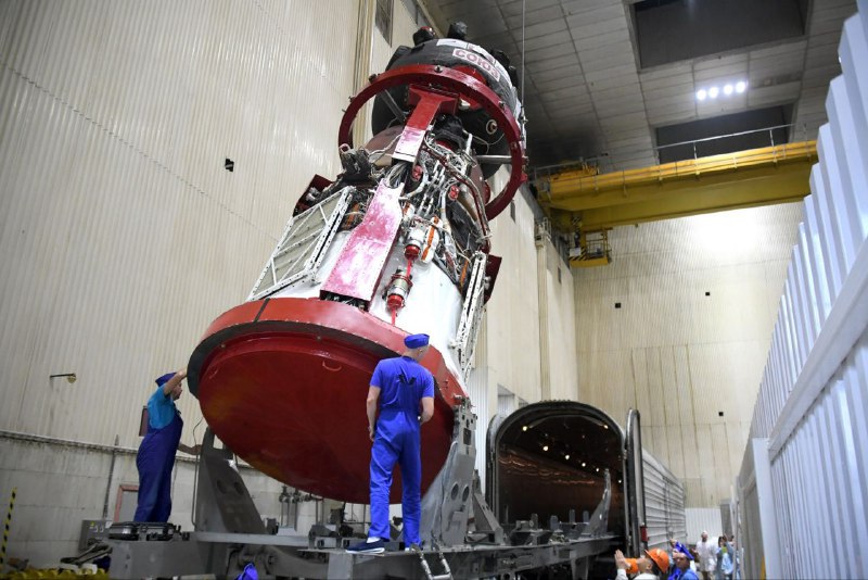 Прибытие «Союза МС-29» на Байконур
