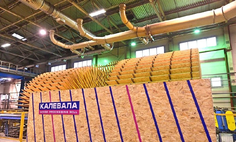 Восстановление производства на ДОК «Калевала» после пожара