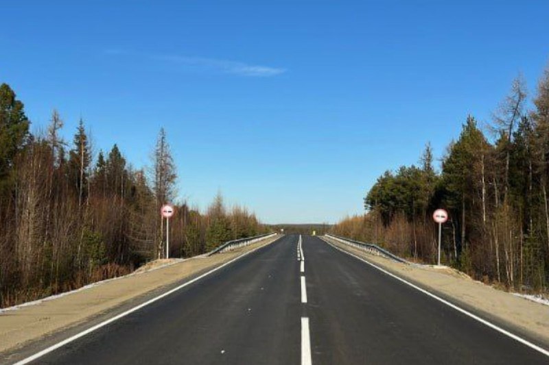 Завершение капитального ремонта трассы к Ямалу в Югре