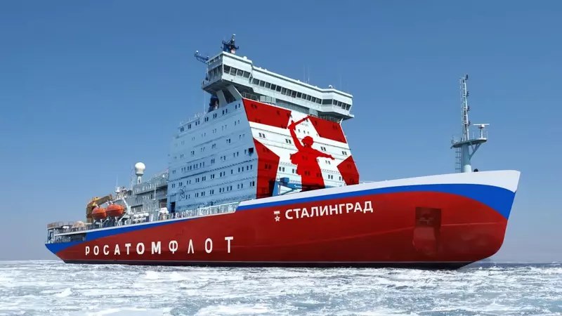 Заложен атомный ледокол «Сталинград» на Балтийском заводе
