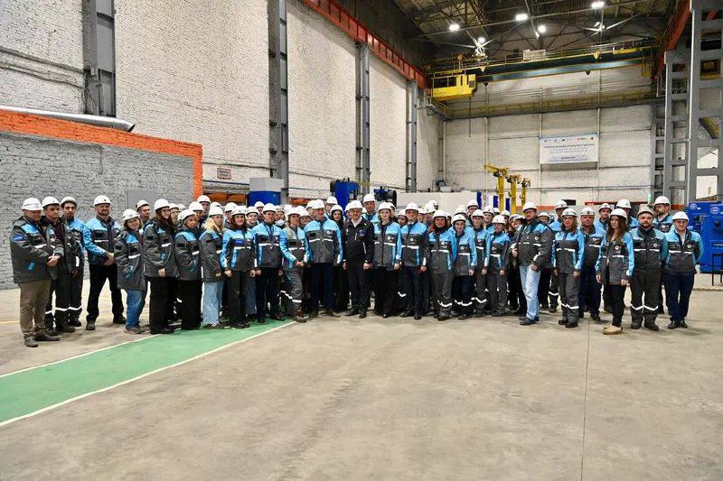 Открытие нового участка механической обработки на заводе "Петрозаводскмаш"