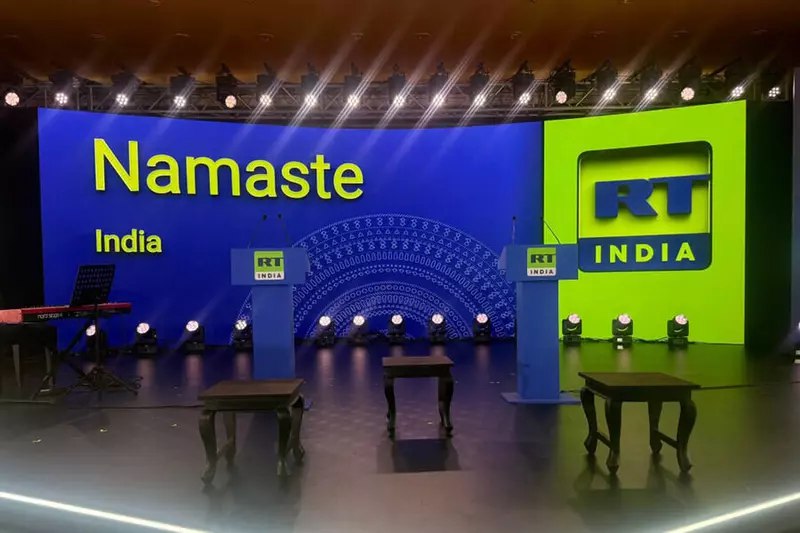 Запуск телеканала RT India в Нью-Дели