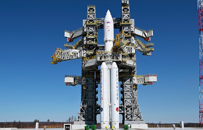 Запуск стартового стола для ракет носителей «Ангара» Запуск стартового стола для ракет носителей «Ангара»
