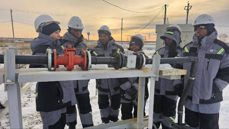 Студенты-геологи из Танзании прошли практику на предприятии «Далур»