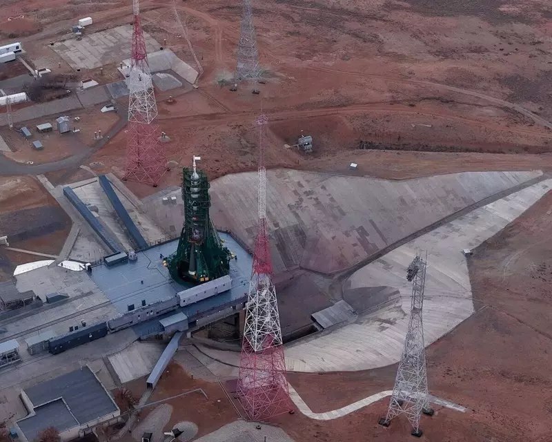 Восстановление стартового комплекса на Байконуре Восстановление стартового комплекса на Байконуре