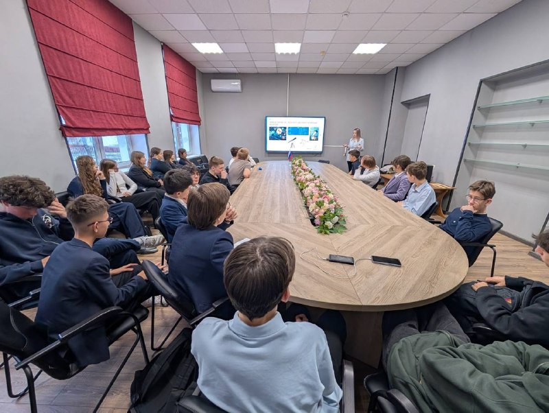 Профориентационные встречи для школьников в рамках проекта «Инженерные профессии в ТМХ»