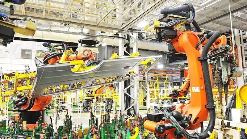 Новые роботы на Горьковском автозаводе