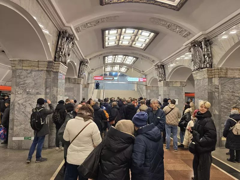 Открытие новых станций метро в Петербурге